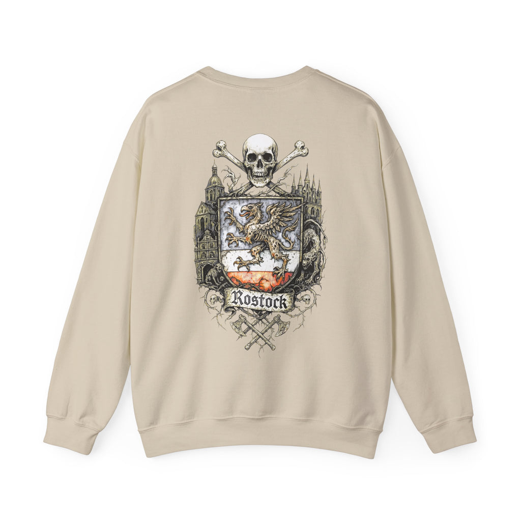 Rostock: Front-/Backprint, Unisex Sweatshirt **Grimwater-Edition**