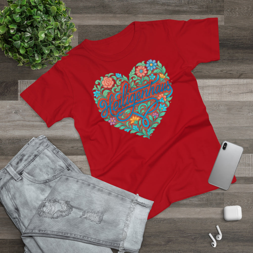 Heiligenhaus Floral, Frontprint, Women's T-Shirt