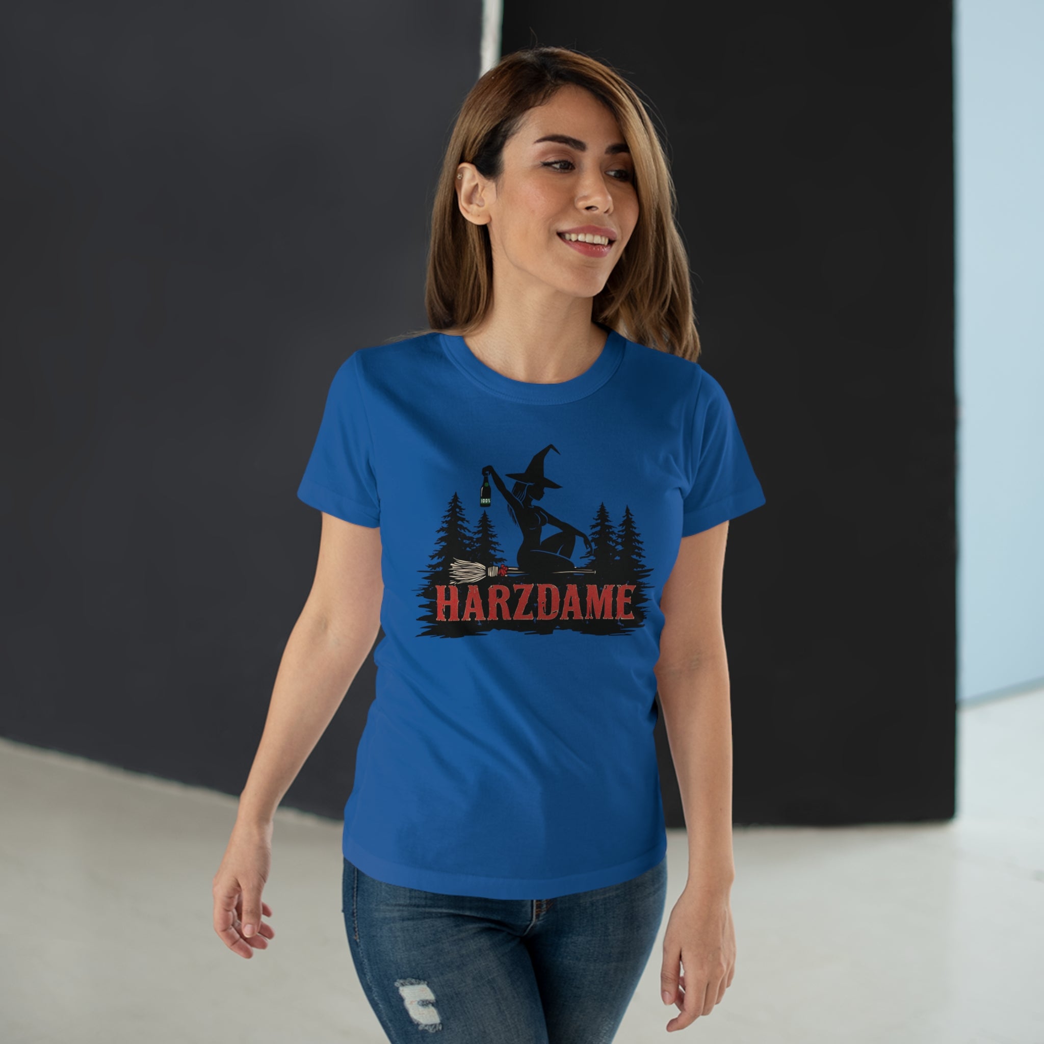 HARZDAME: Frontprint, Womens' T-Shirt