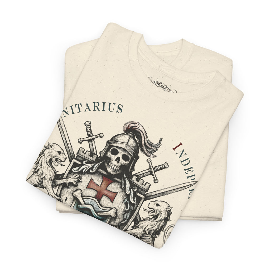 Wassermann: Frontprint, Unisex T-Shirt **Grimwater-Edition** Sternzeichen Astrologie (Aquarius)