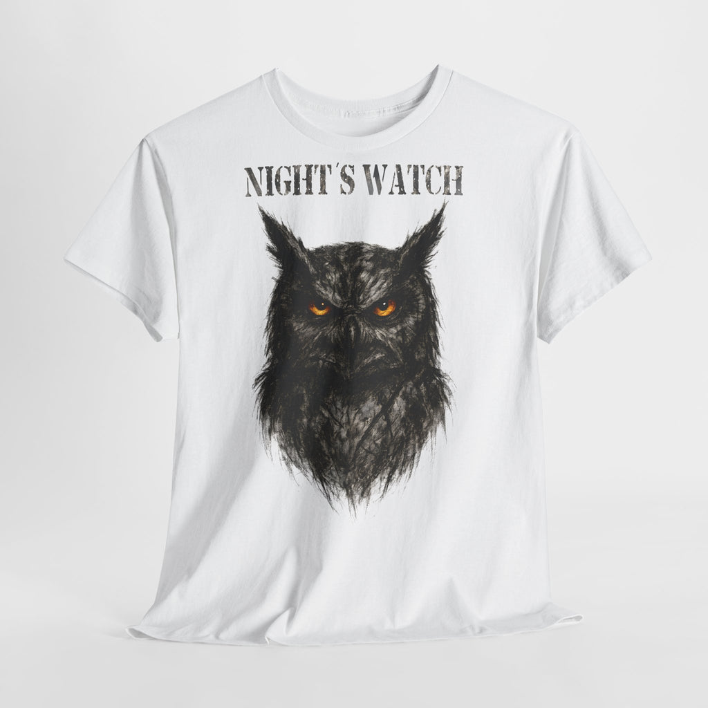 Uhu - Night's Watch: Frontprint, Unisex T-Shirt - Animal-Collection