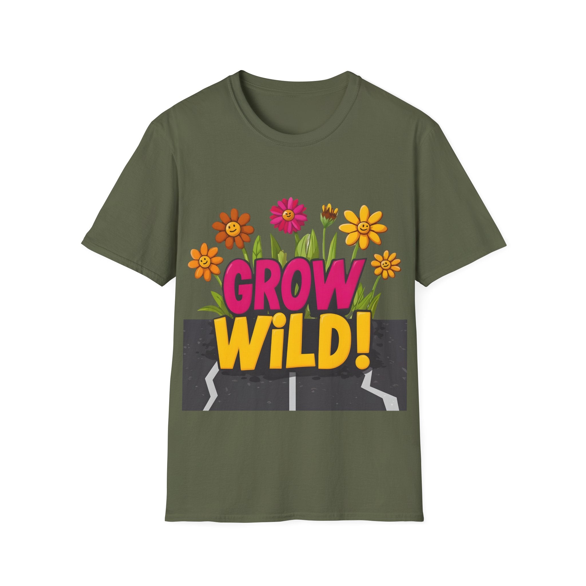 Be Yourself - Wild Spirit: Frontprint, Unisex (Slim) T-Shirt
