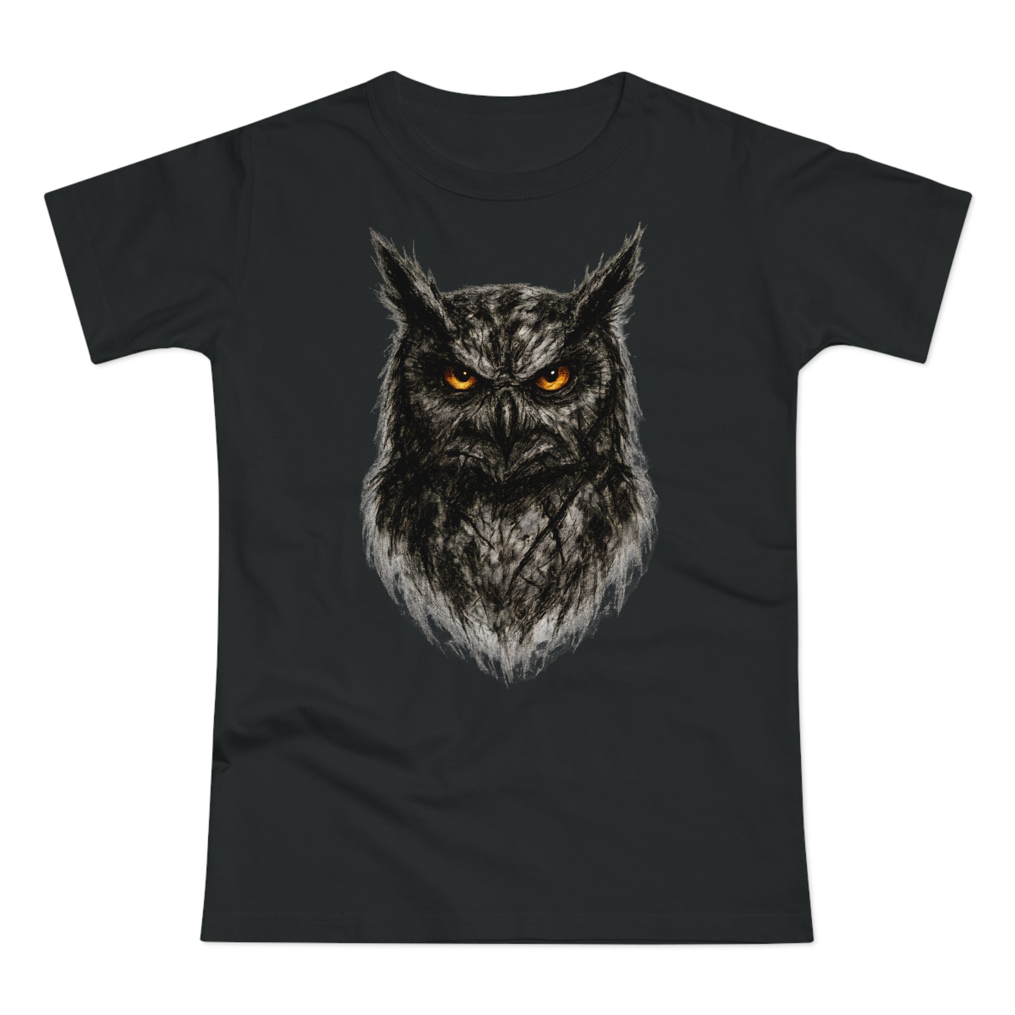 Uhu: Frontprint, Women's T-Shirt - Animal-Collection