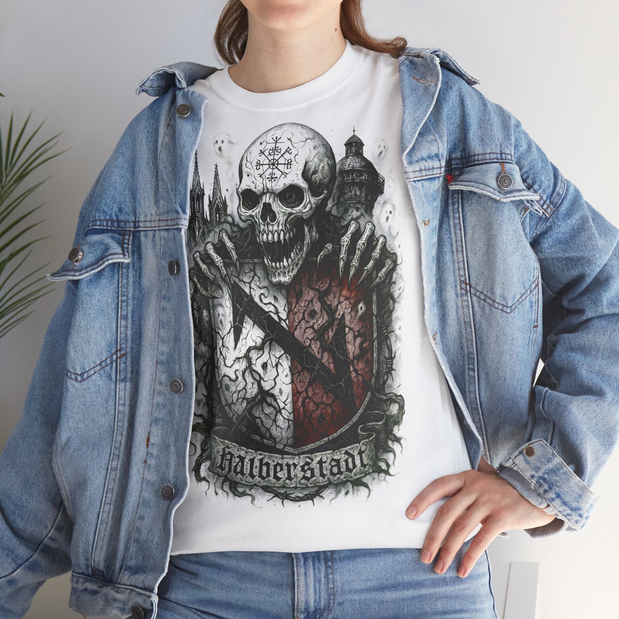 Halberstadt: Frontprint, Unisex T-Shirt **Grimwater-Edition**