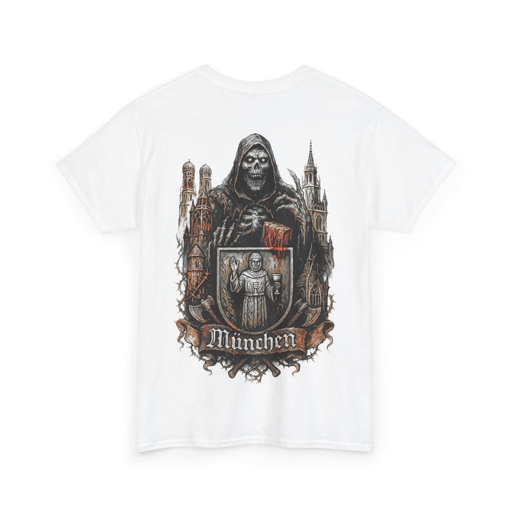 München Night Crew: Front-/Backprint, Unisex T-Shirt **Grimwater-Edition**