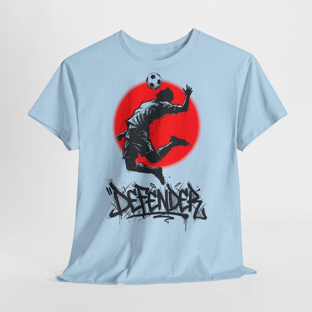 Soccer Defender 09: Frontprint, Unisex T-Shirt