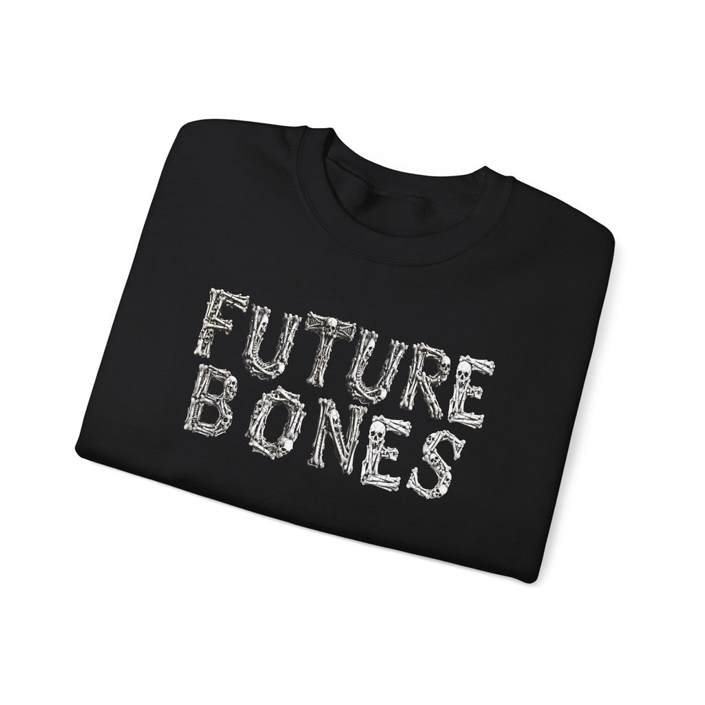Future Bones: Frontprint, Unisex Sweatshirt, Gothic