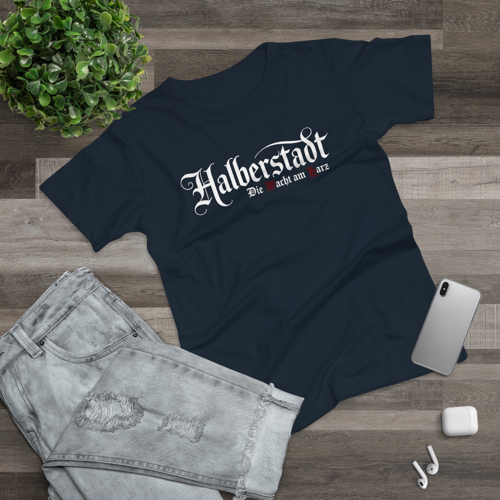 Halberstadt: Frontprint, Womens' T-Shirt **Grimwater-Edition**