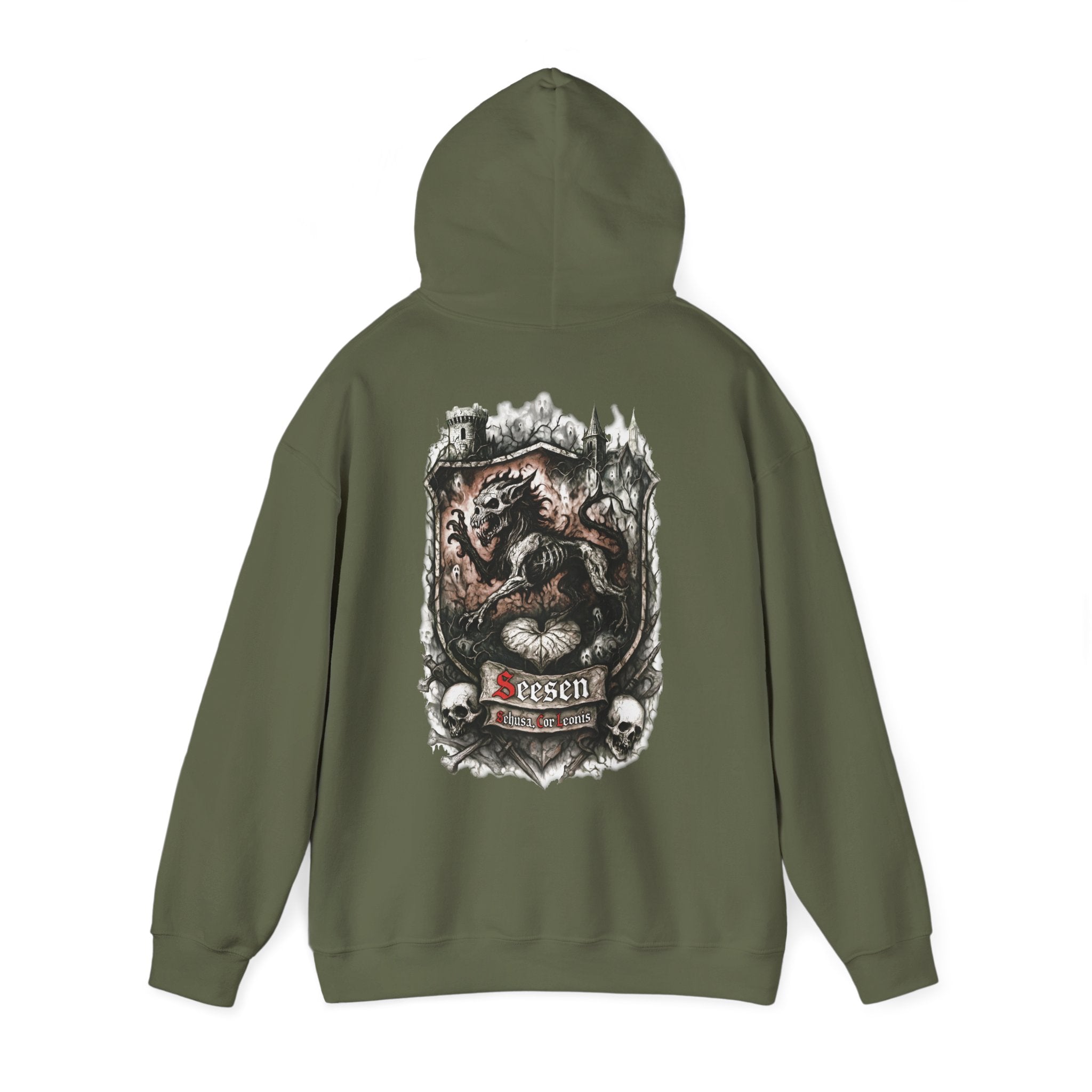Seesen: Front-/Backprint, Unisex Hoodie **Grimwater-Edition**