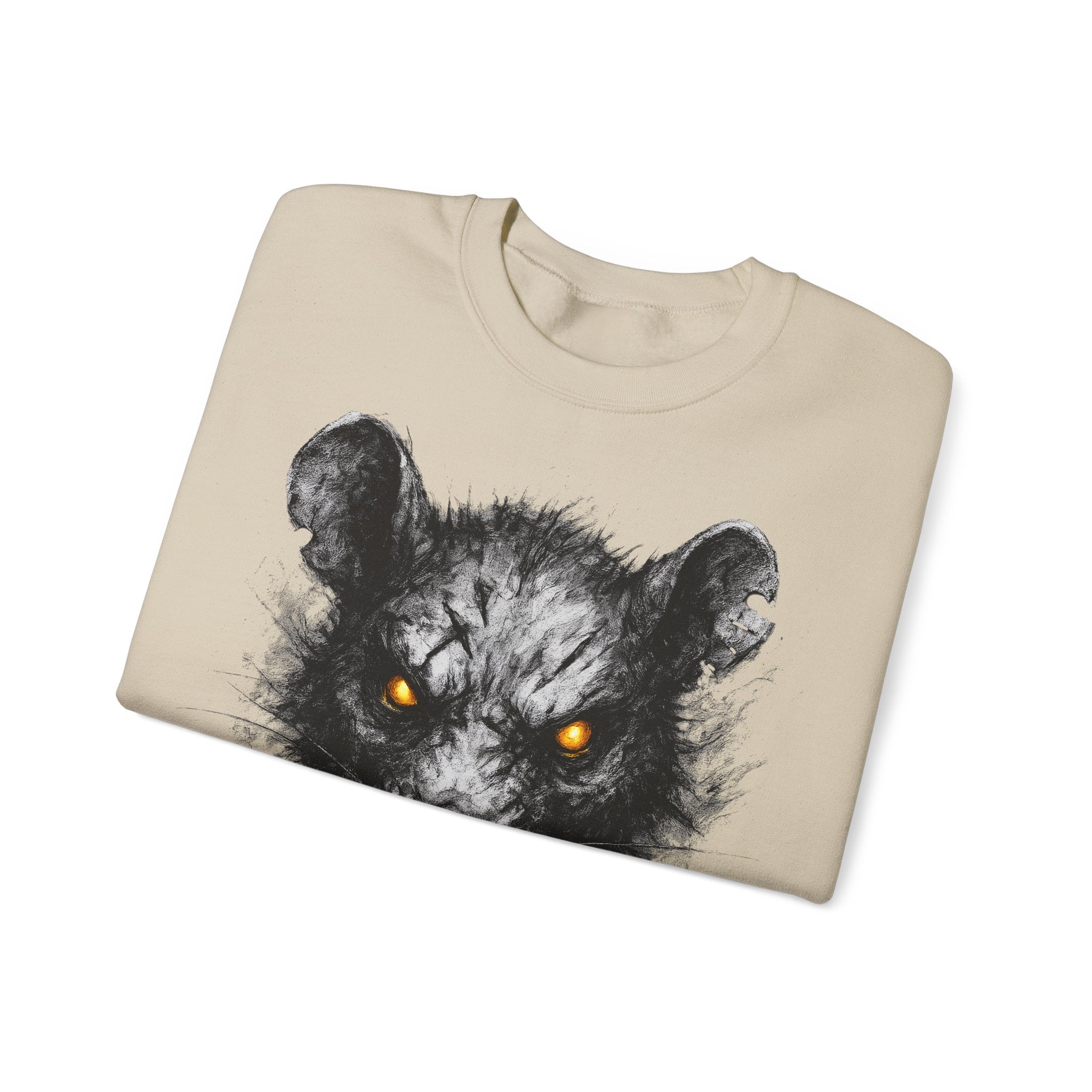 Ratte: Animals-Collection, Frontprint, Unisex Sweatshirt, Rat - Street King