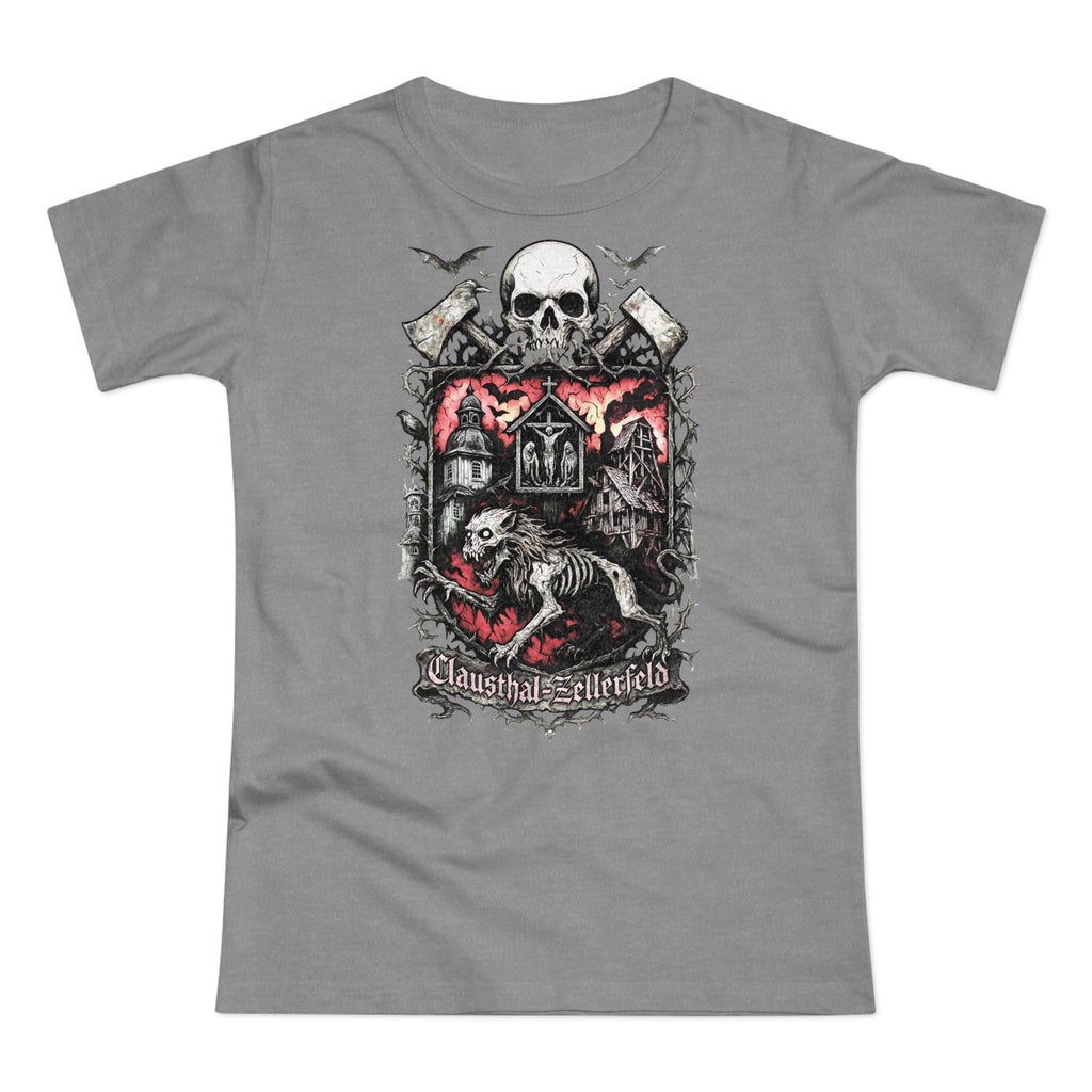 Clausthal-Zellerfeld: Frontprint, Womens' T-Shirt **Grimwater-Edition**