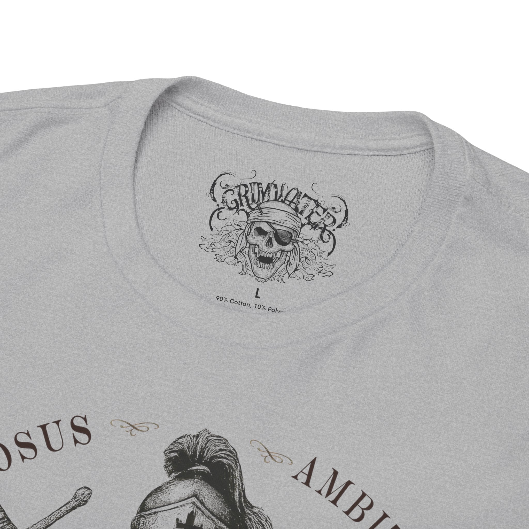 Steinbock: Frontprint, Unisex T-Shirt **Grimwater-Edition** Sternzeichen Astrologie (Capricorn)