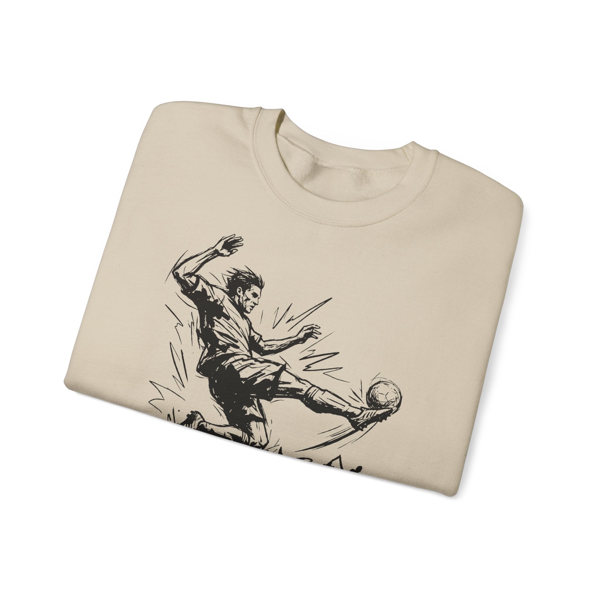 Soccer Defender 08: Frontprint, Unisex Sweatshirt
