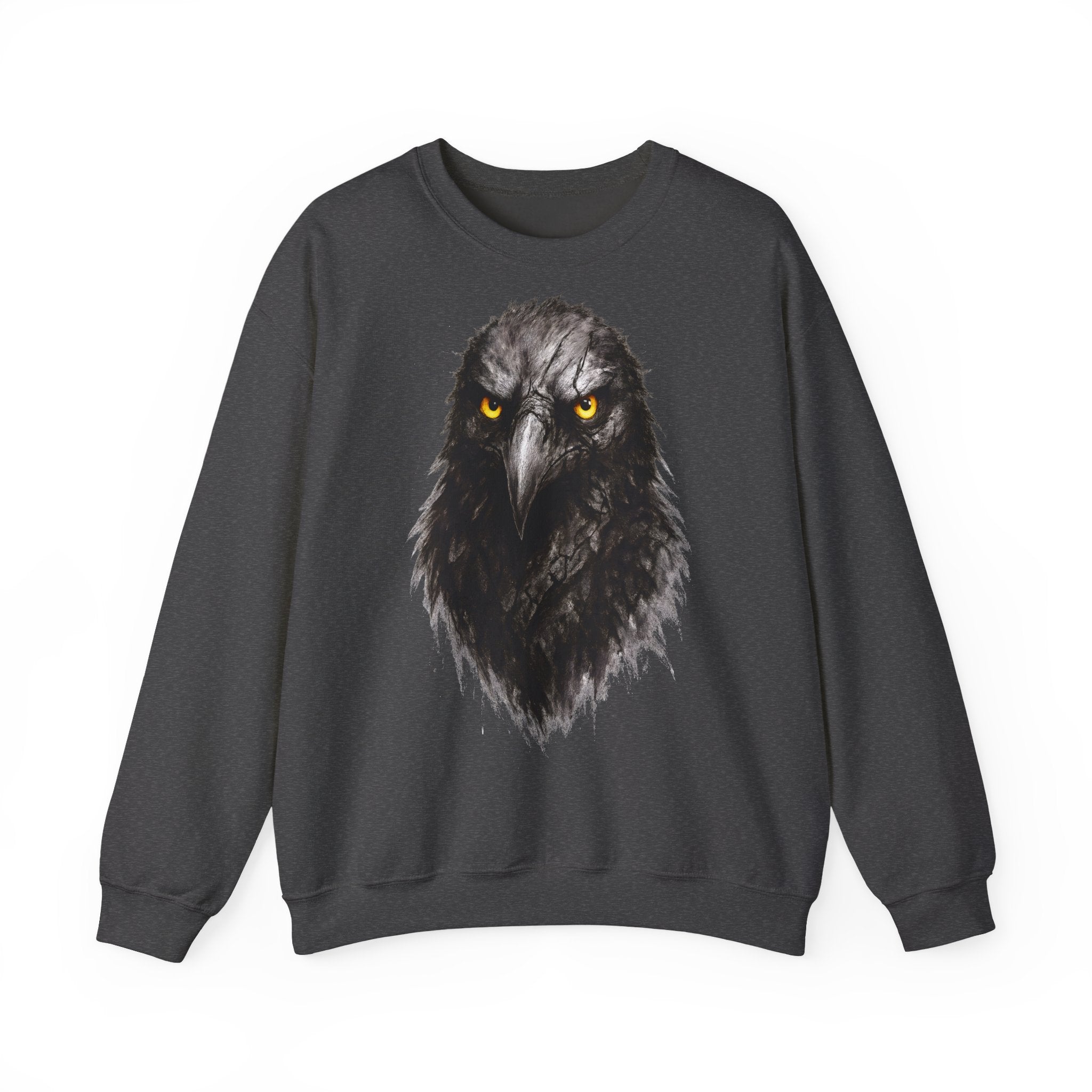 Rabe: Animals-Collection, Frontprint, Unisex Sweatshirt, Mystical Raven