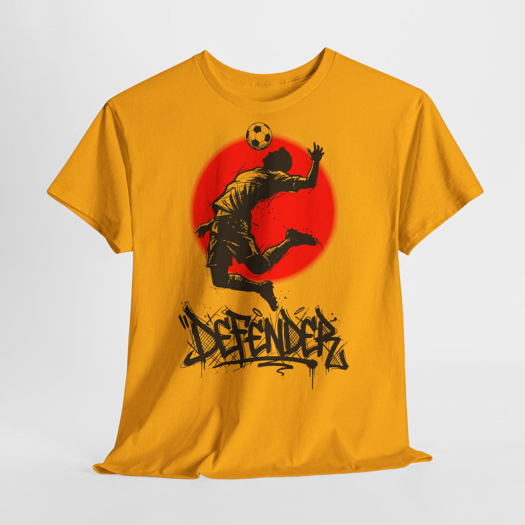 Soccer Defender 09: Frontprint, Unisex T-Shirt