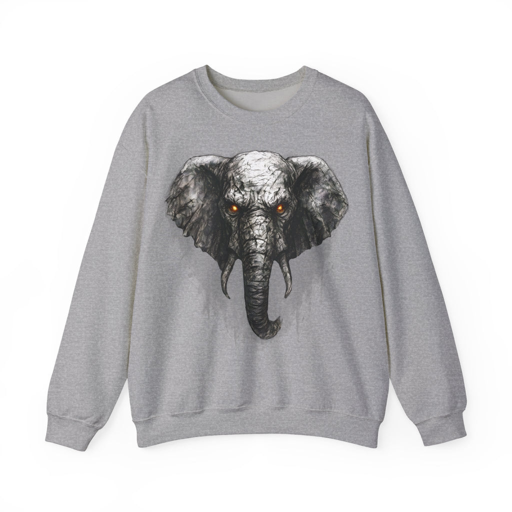 Elefant: Animals-Collection, Frontprint, Unisex Sweatshirt, Majestic Elephant