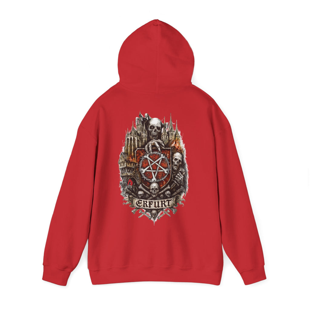 Erfurt: Front-/Backprint, Unisex Hoodie **Grimwater-Edition**
