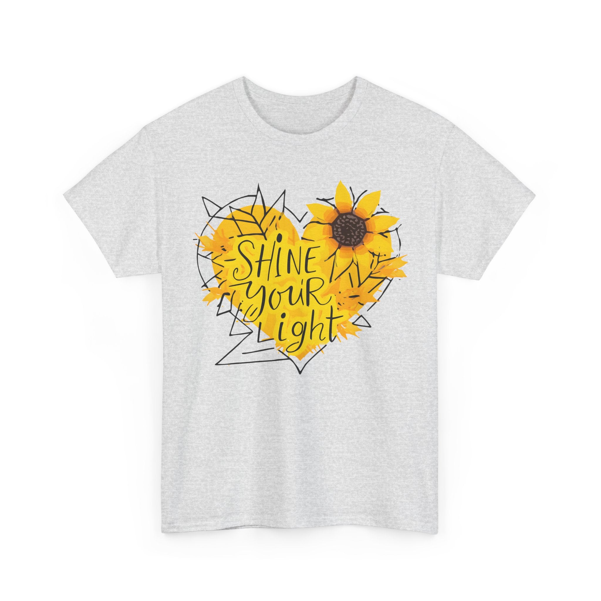 Shine Your Light - Sunflower Happiness Tee