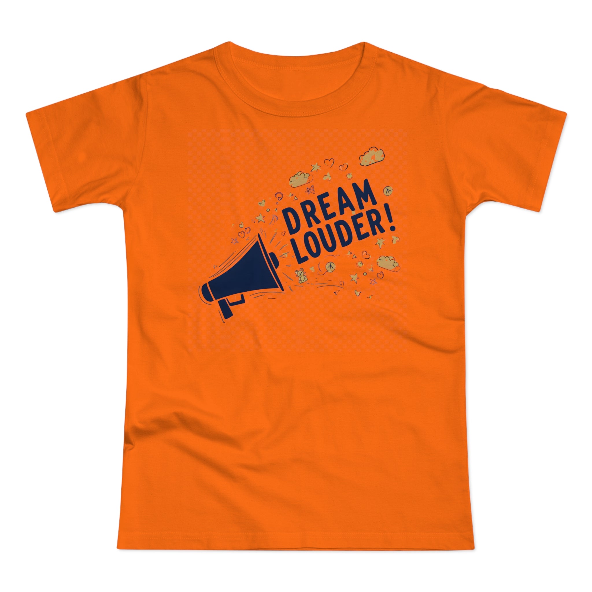Dream Louder, Frontprint, Women's T-shirt