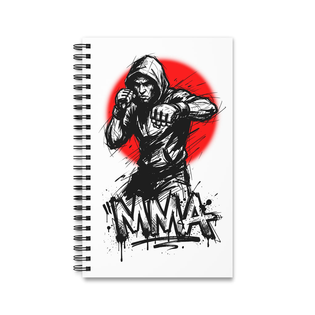 Mixed Martial Arts (MMA) Spiralblock - 80 Blatt versch. Design