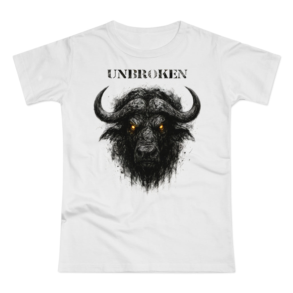 Büffel: Frontprint, Womens' T-Shirt - Animal-Collection