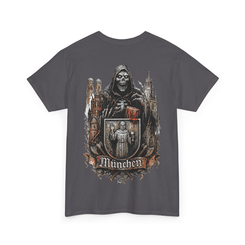 München Night Crew: Front-/Backprint, Unisex T-Shirt **Grimwater-Edition**