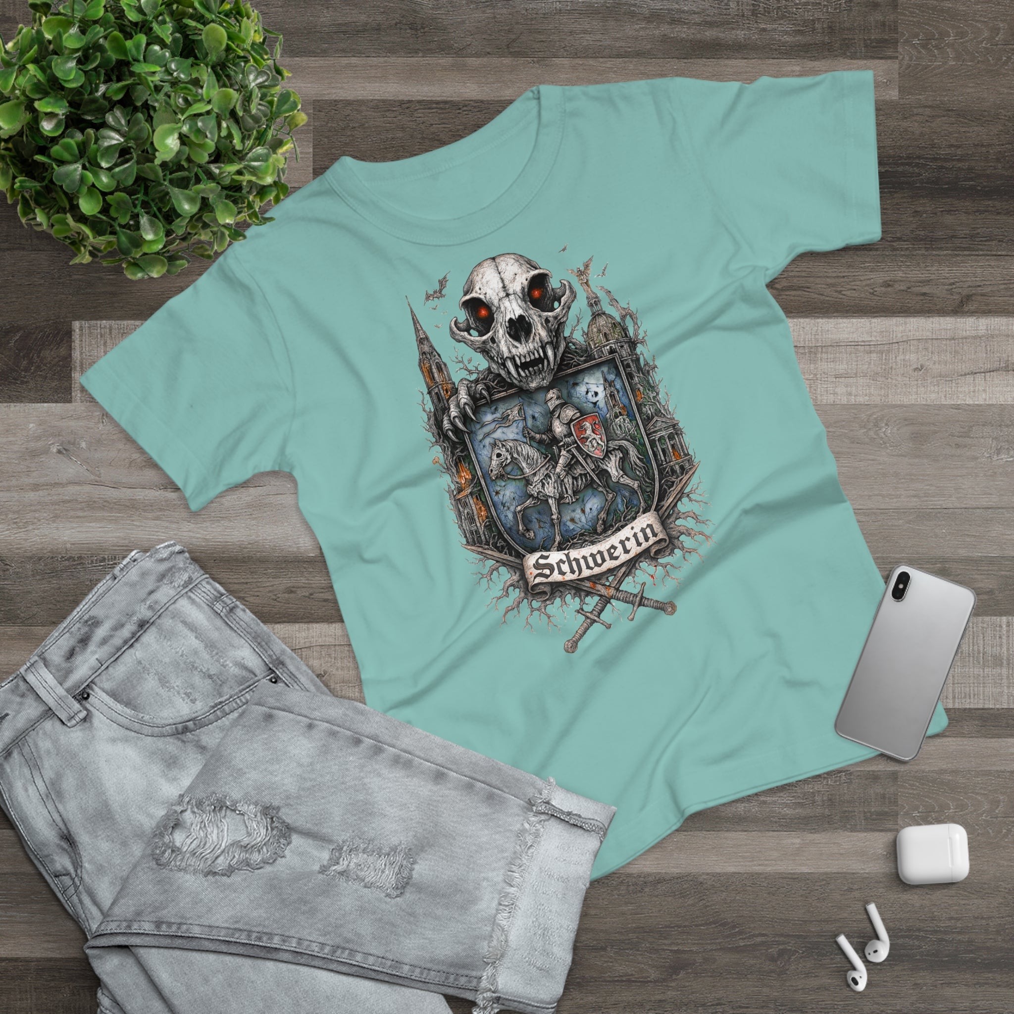 Schwerin: Frontprint, Womens' T-Shirt **Grimwater-Edition**