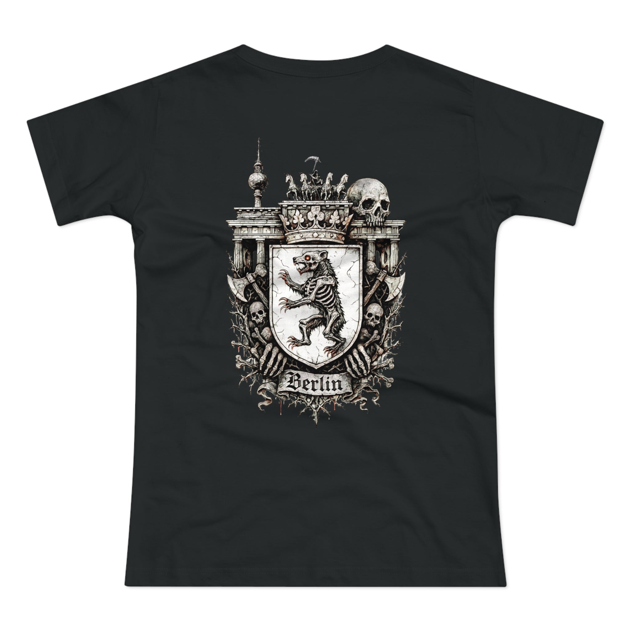 Berlin Front-/Backprint Womens' T-Shirt **Grimwater-Edition**