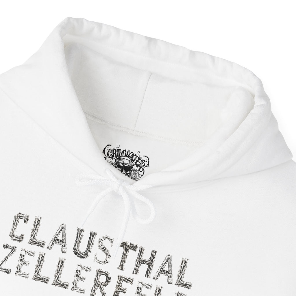 Clausthal-Zellerfeld: Front-/Backprint Unisex Hoodie **Grimwater-Edition**