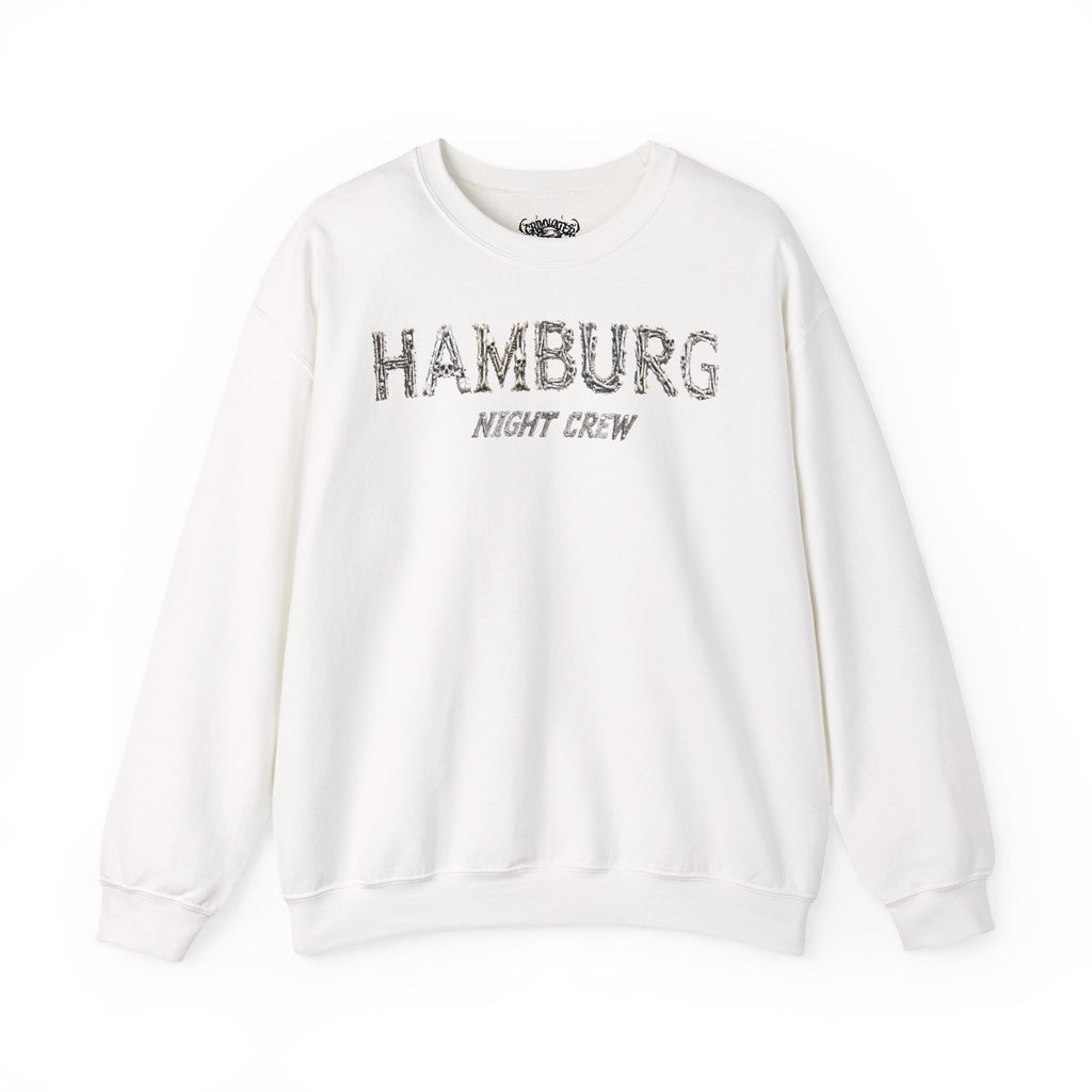 Hamburg "Night Crew" - Front-/Backprint, Unisex Sweatshirt: **Grimwater-Edition**