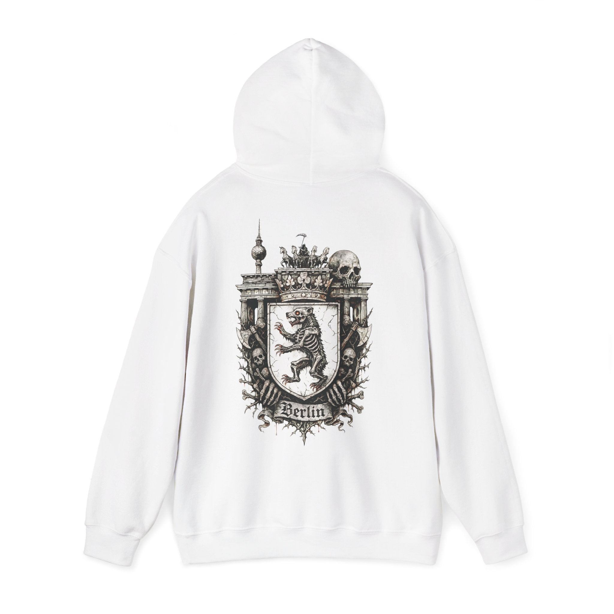 Berlin Front-/Backprint Unisex Hoodie **Grimwater-Edition**