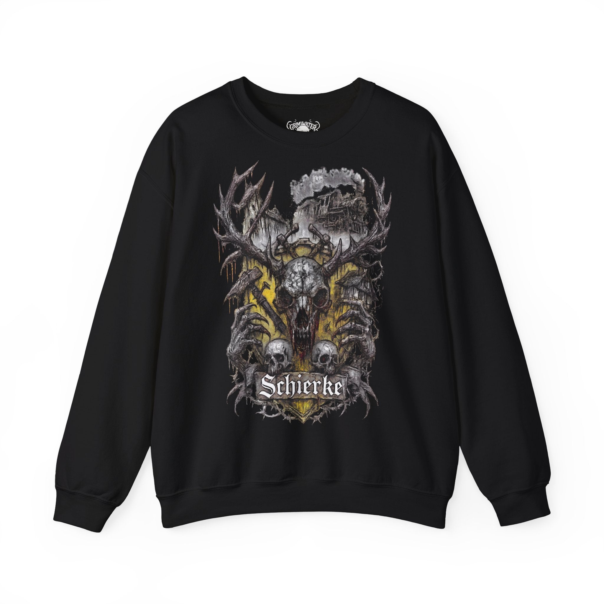 Schierke: Frontprint, Unisex Sweatshirt **Grimwater-Edition**