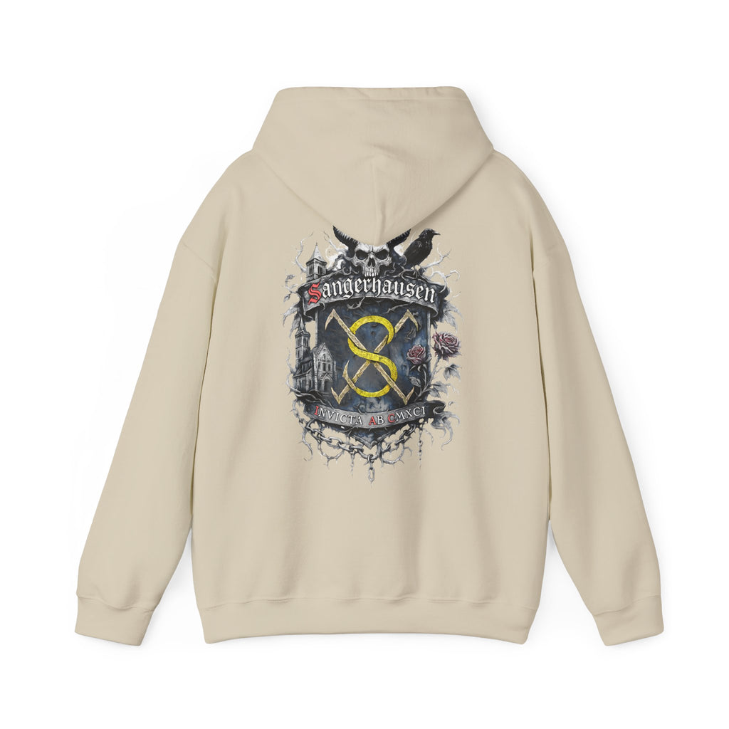 Sangershausen: Front-/Backprint Unisex Hoodie **Grimwater-Edition**