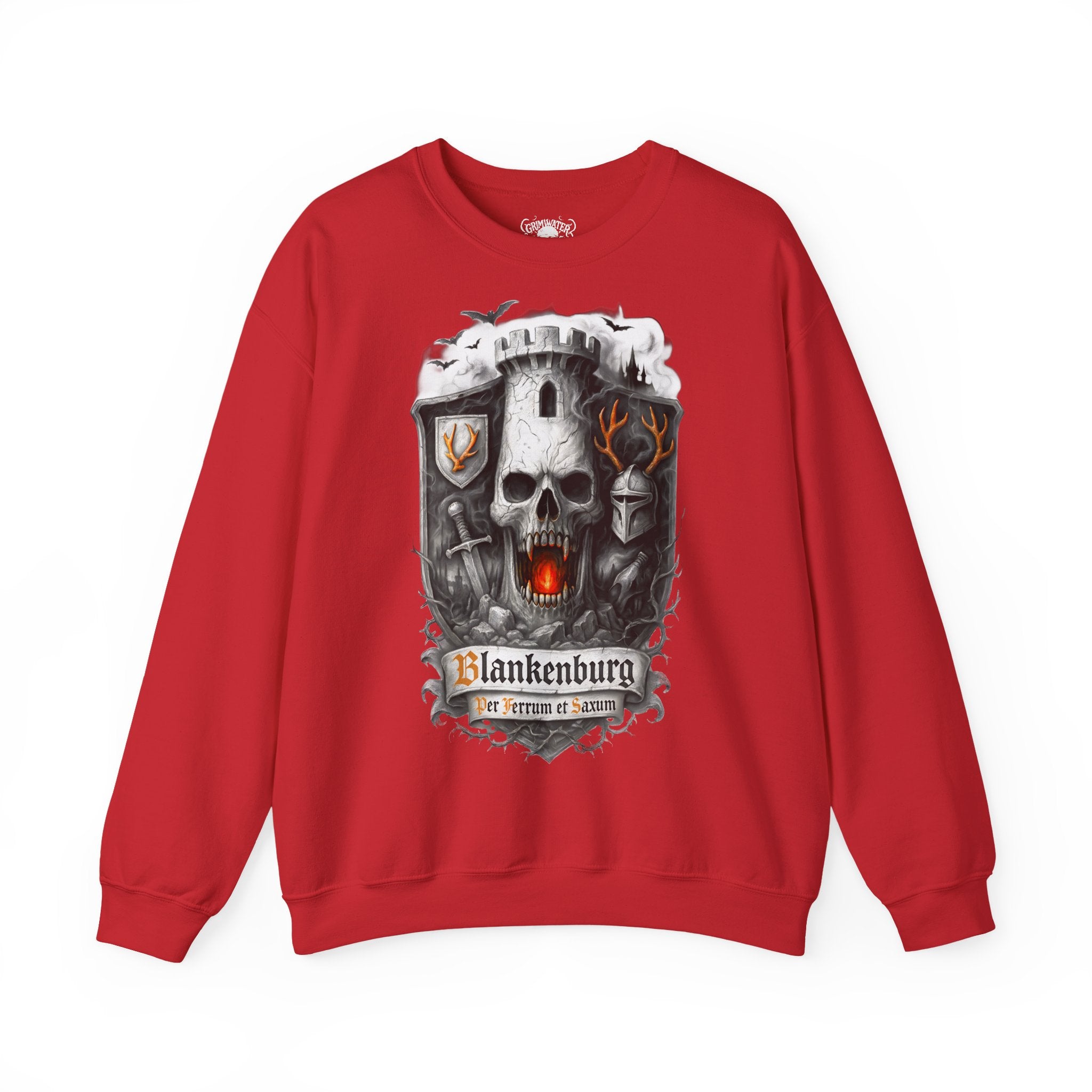 Blankenburg: Harz-Collection, Frontprint, Unisex Sweatshirt **Grimwater-Edition**