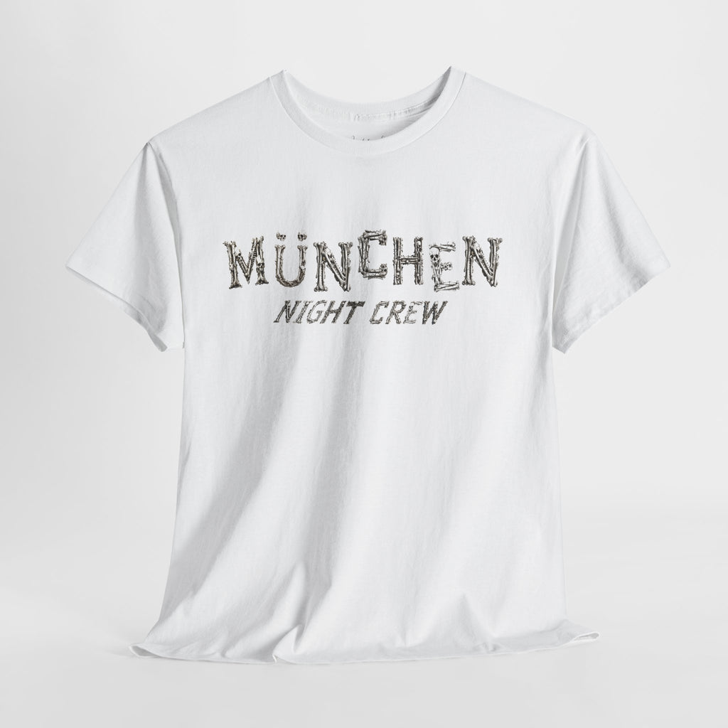 München Night Crew: Front-/Backprint, Unisex T-Shirt **Grimwater-Edition**