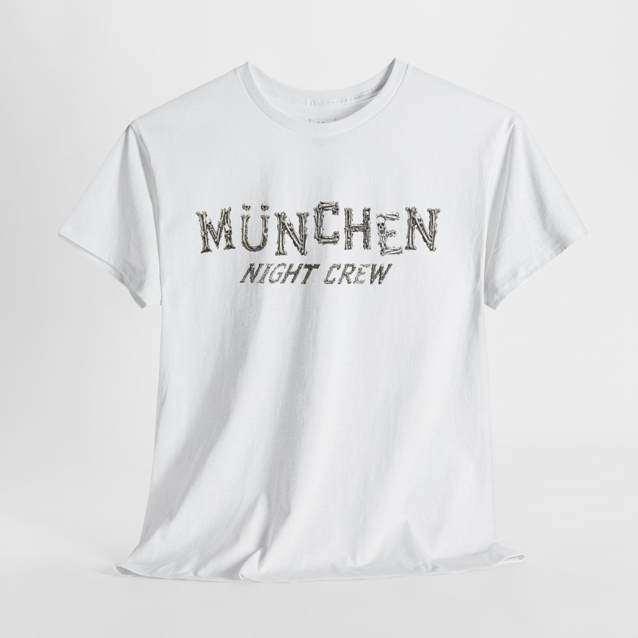 München Night Crew: Front-/Backprint, Unisex T-Shirt **Grimwater-Edition**
