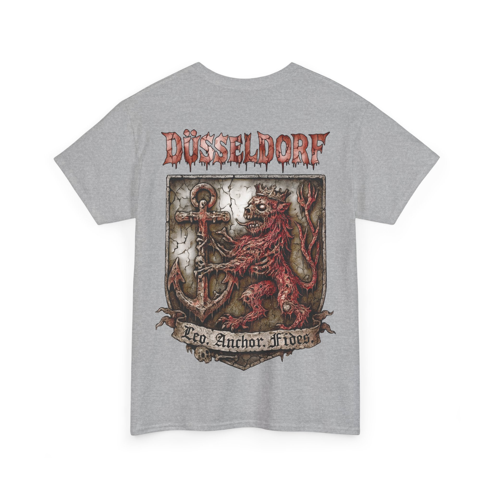 Düsseldorf: Front-/Backprint, Unisex T-Shirt **Grimwater Edition**