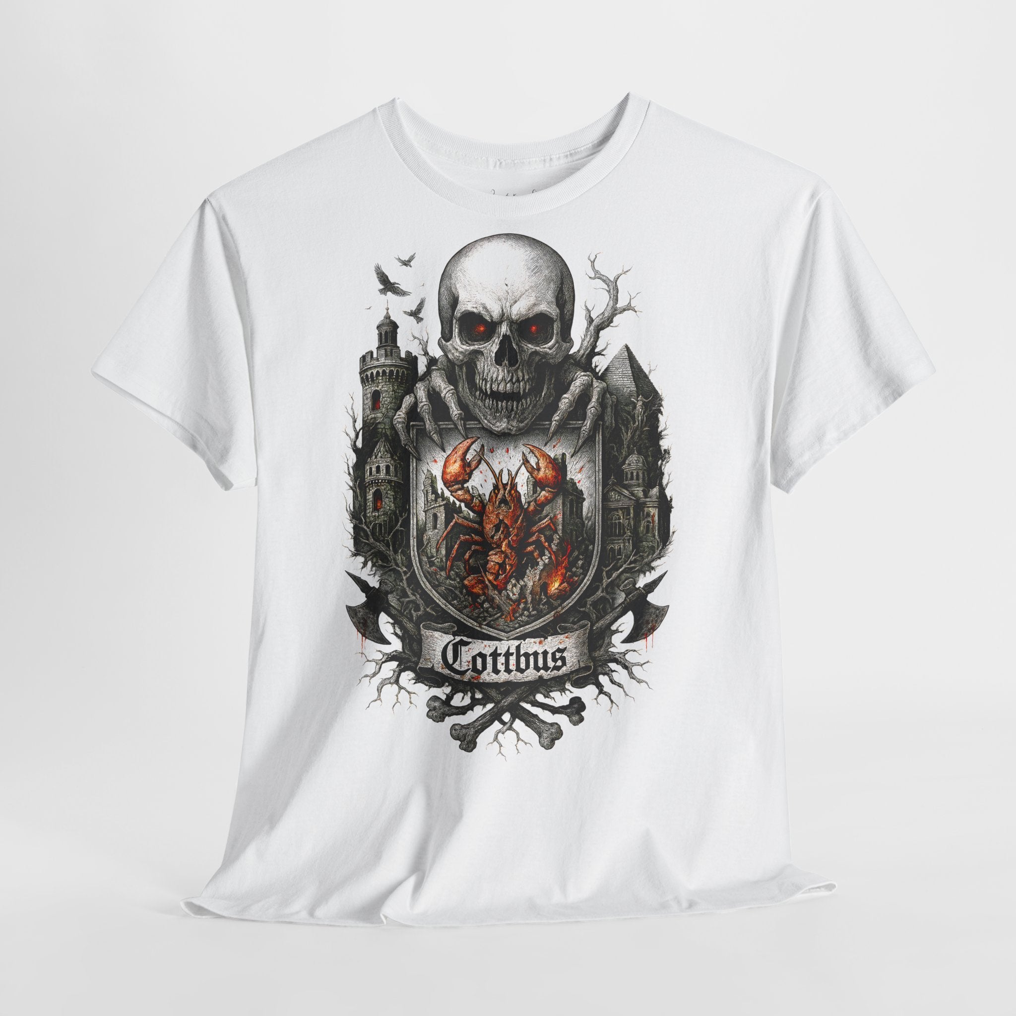 Cottbus: Frontprint, Unisex T-Shirt **Grimwater-Edition**