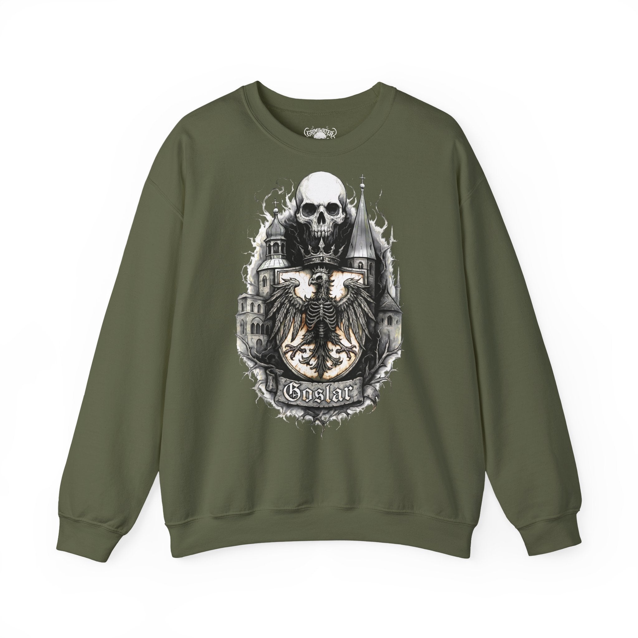 Goslar: Harz-Collection, Frontprint, Unisex Sweatshirt **Grimwater-Edition**