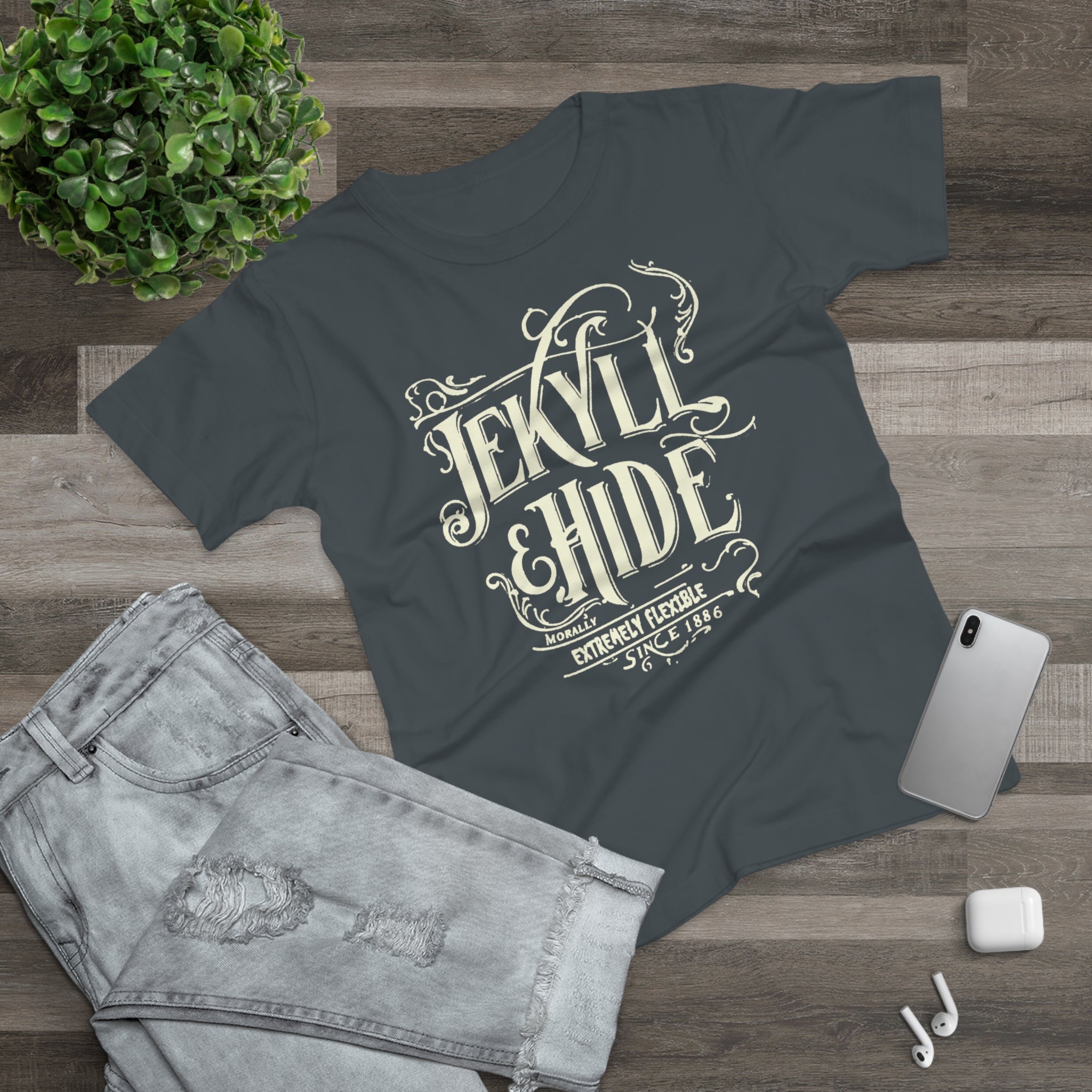 Jekyll & Hide: Frontprint, Women's T-Shirt