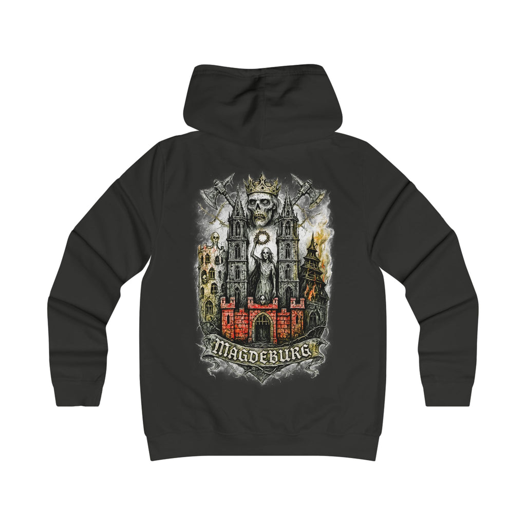 Magdeburg: Front-/Backprint, Womens' Hoodie **Grimwater-Edition**