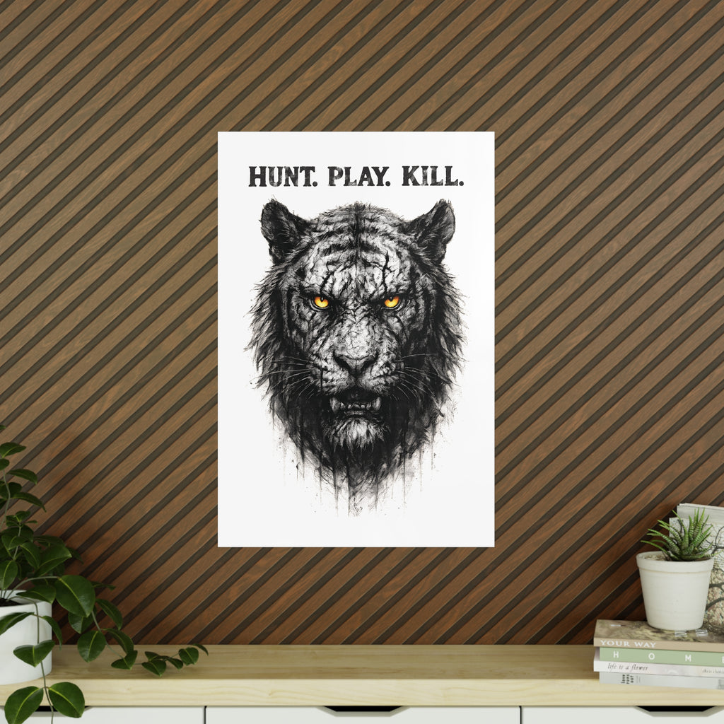 Poster 60 x 90: Tiger (Animal-Collection)
