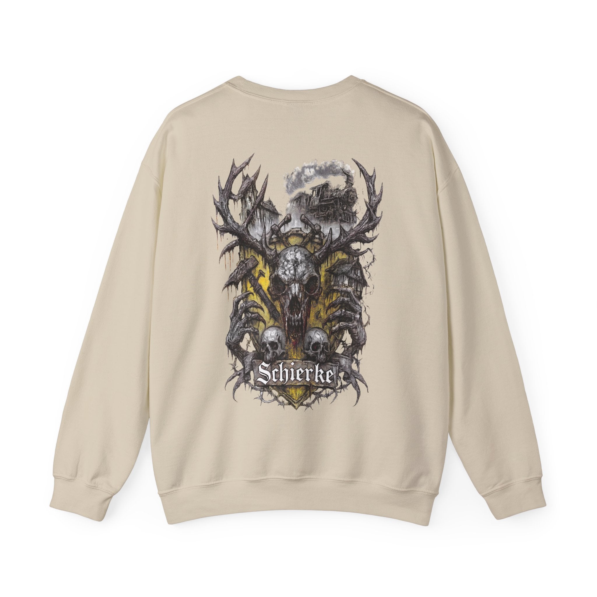 Schierke: Front-/Backprint, Unisex Sweatshirt **Grimwater-Edition**