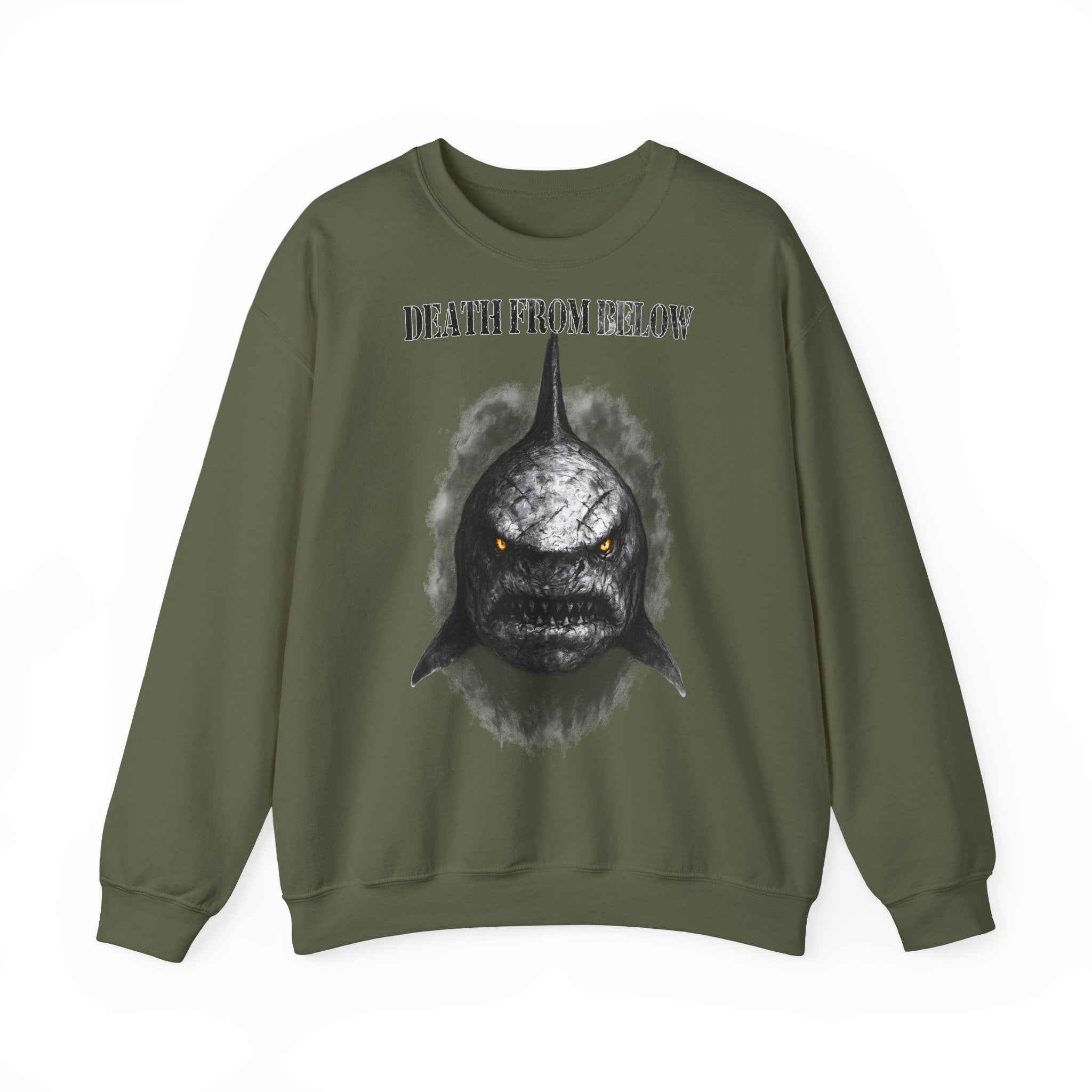 Hai - Death from Below: Animals-Collection, Frontprint, Unisex Sweatshirt