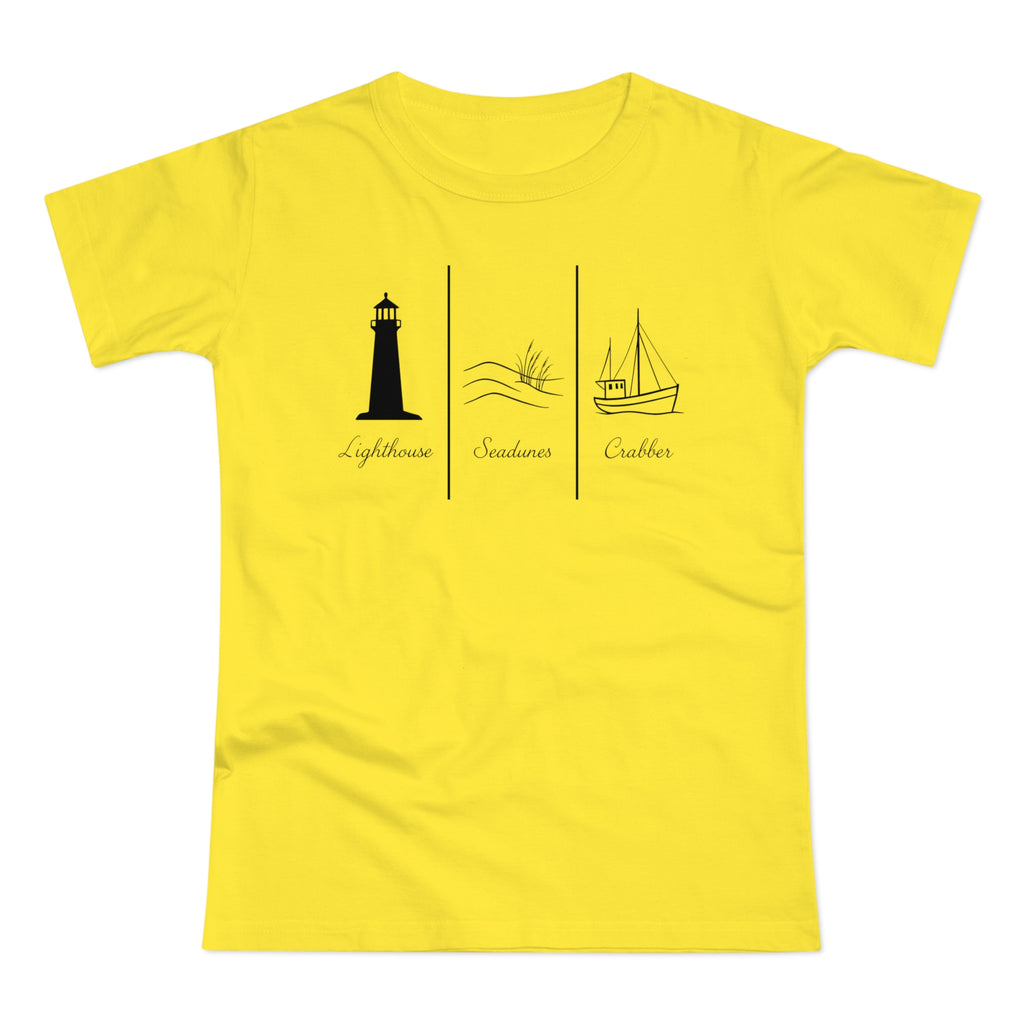 Nordsee, Ostsee - Reicht mir schon! Frontprint, Womens' T-Shirt