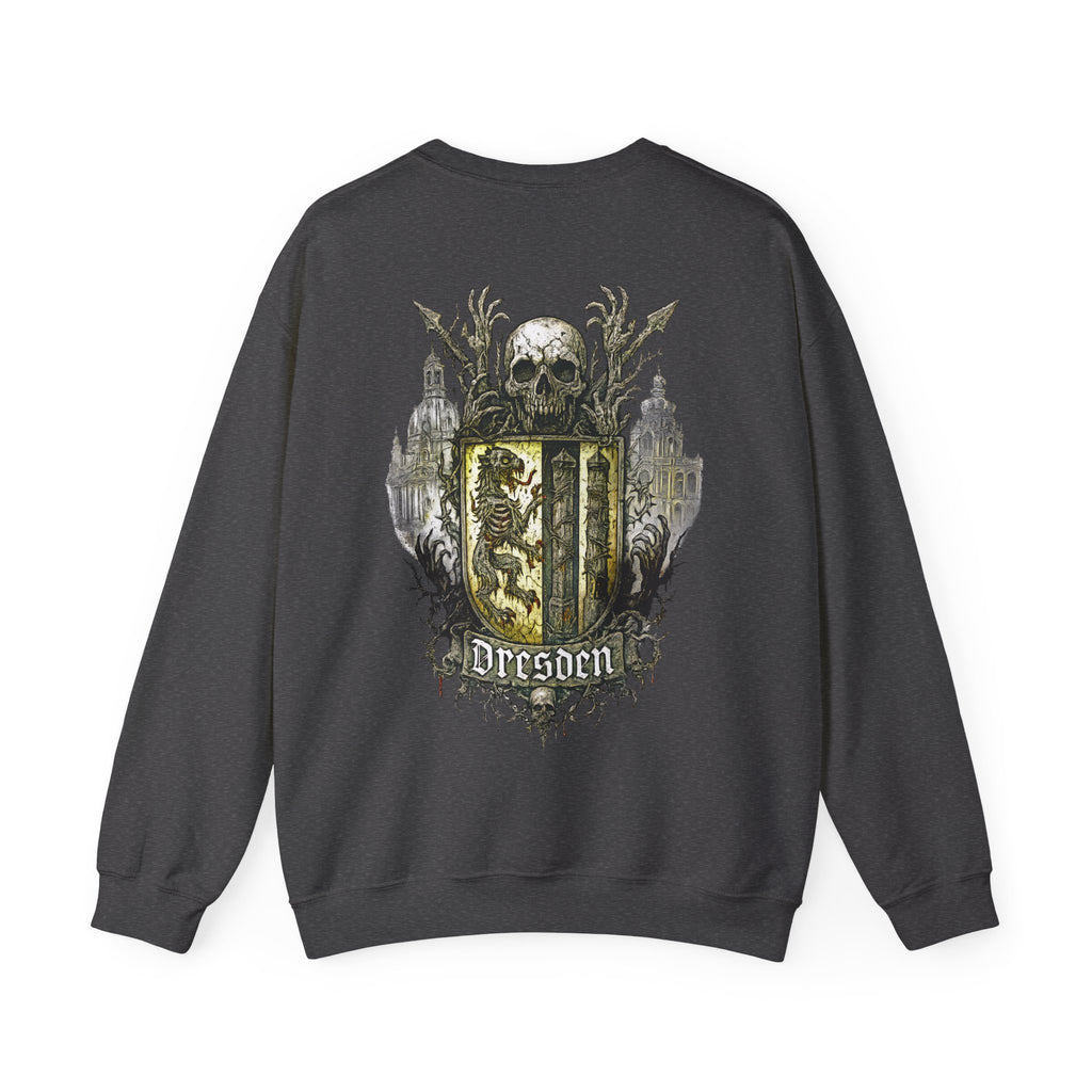 Dresden: Front-/Backprint, Unisex Sweatshirt **Grimwater-Edition**