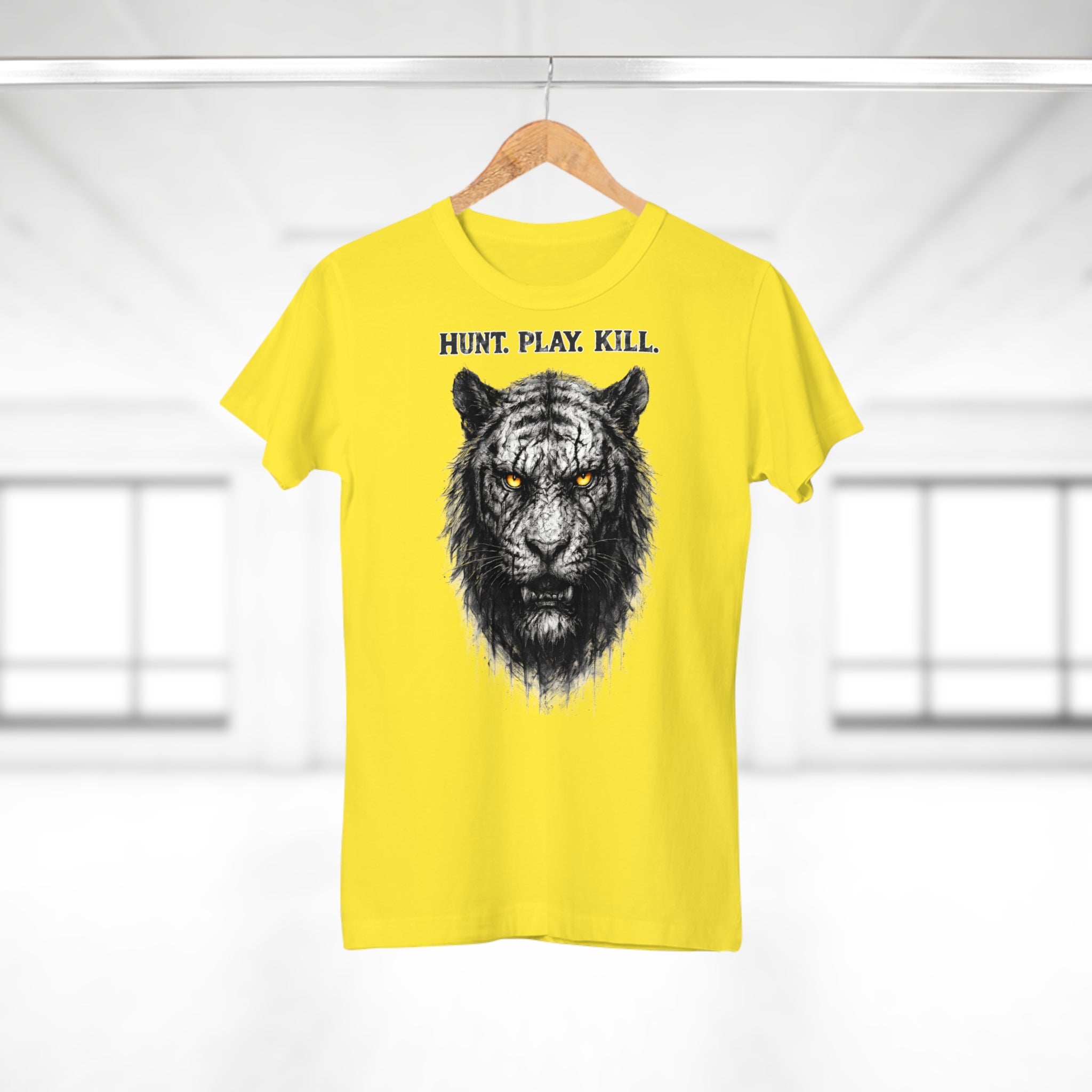 Tiger: Frontprint, Womens' T-Shirt - Animal-Collection