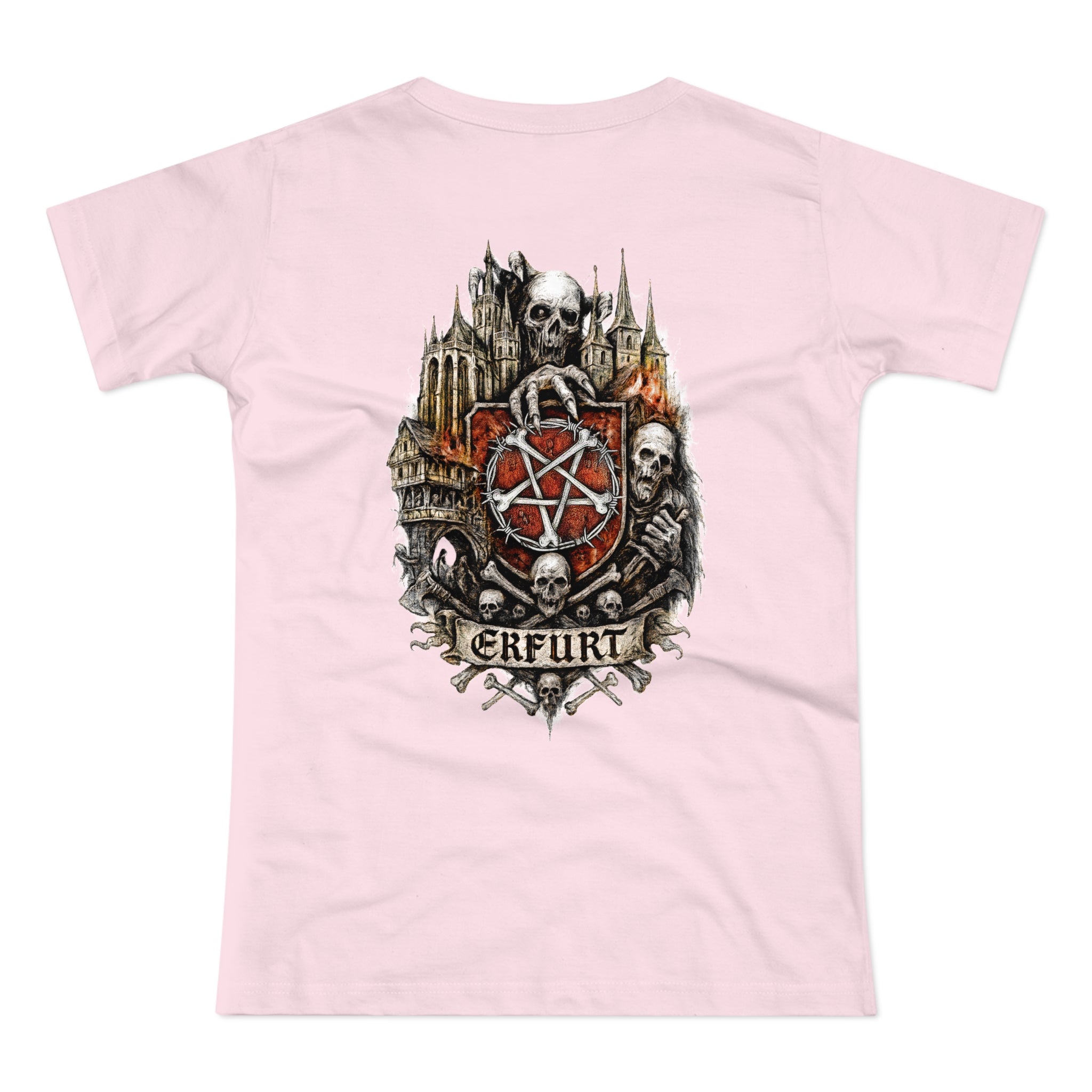 Erfurt: Front-/Backprint, Womens' T-Shirt **Grimwater-Edition**