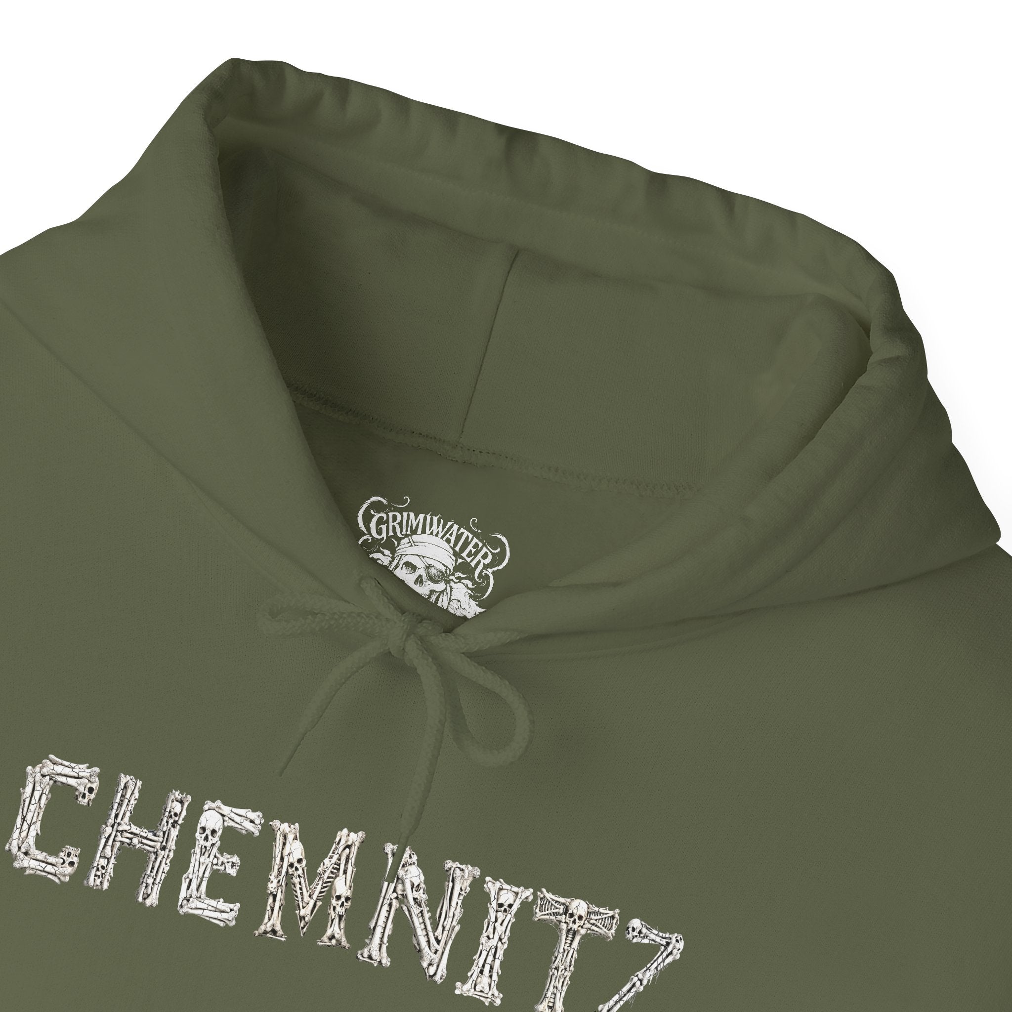 Chemnitz: Front-/Backprint, Unisex Hoodie **Grimwater-Edition**