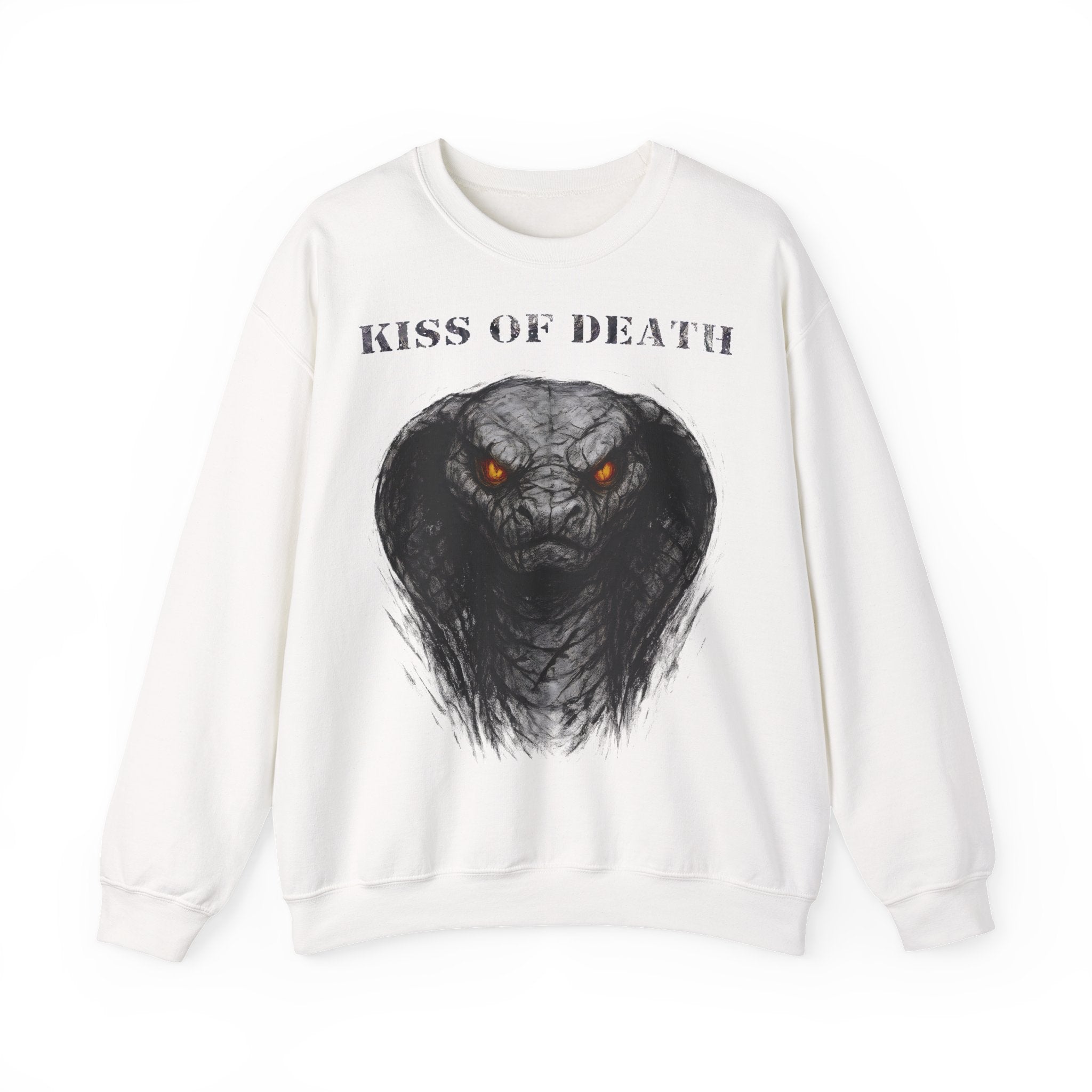 Cobra - Kiss of Death: Animals-Collection, Frontprint, Unisex Sweatshirt